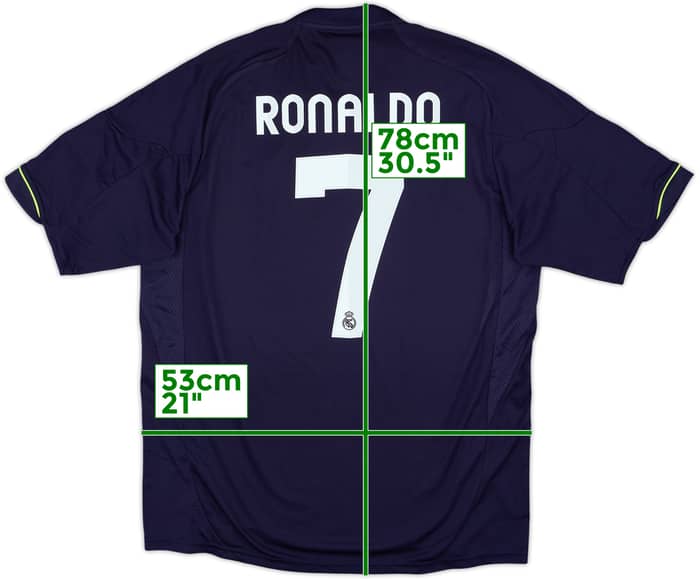 2012-13 Real Madrid Away Shirt Ronaldo #7 - 6/10 - (L)