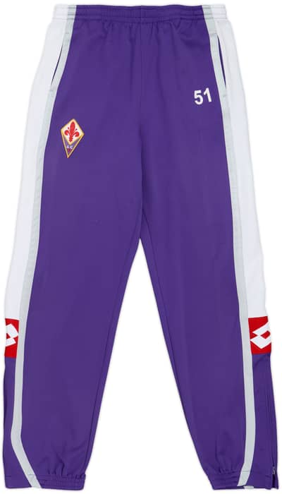 2007-08 Fiorentina Player Issue Lotto 1/4 Zip Tracksuit #51 - 7/10 - (M)