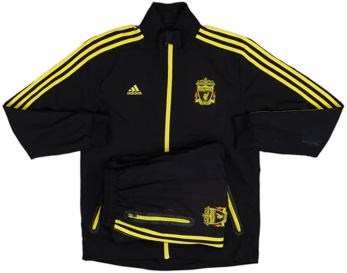 2010-11 Liverpool adidas Tracksuit - 5/10 - (S/M)