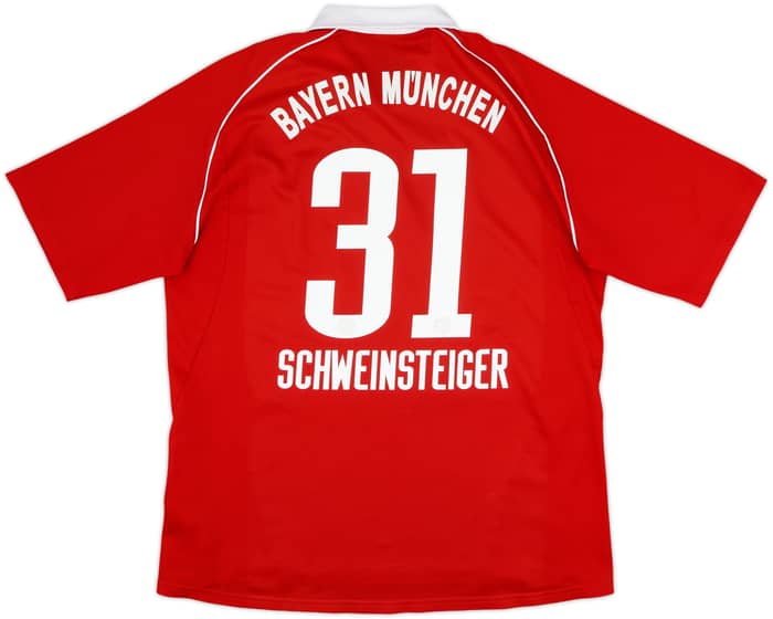 2005-06 Bayern Munich Home Shirt Schweinsteiger #31 - 5/10 - (XL)