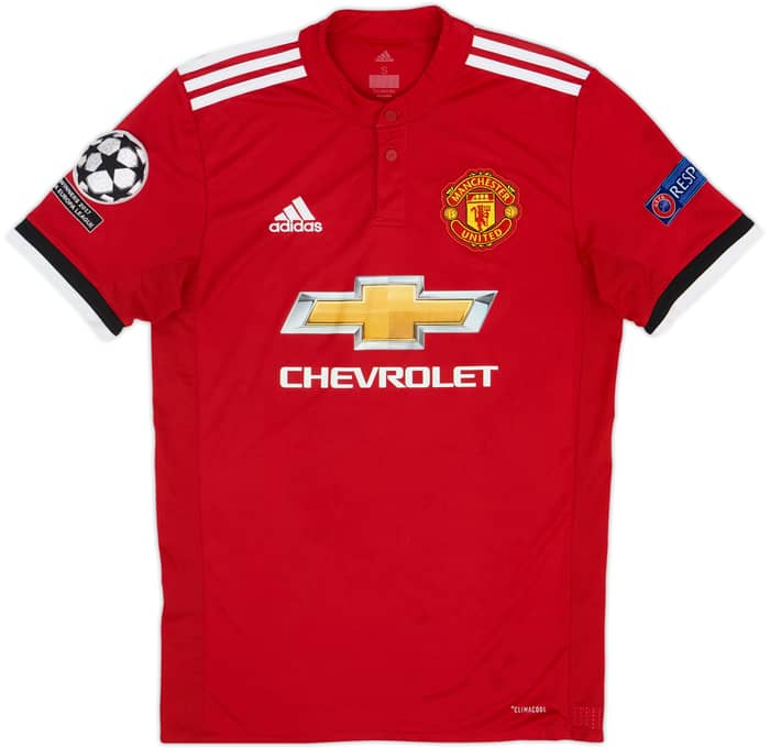 2017-18 Manchester United Home Shirt Pogba #6 - 6/10 - (S)