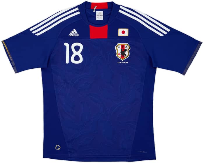 2010-12 Japan Home Shirt Honda #18 - 7/10 - (L)