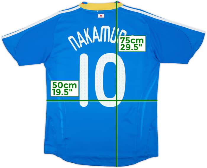 2008-09 Japan Home Shirt Nakaumura #10 - 7/10 - (L)