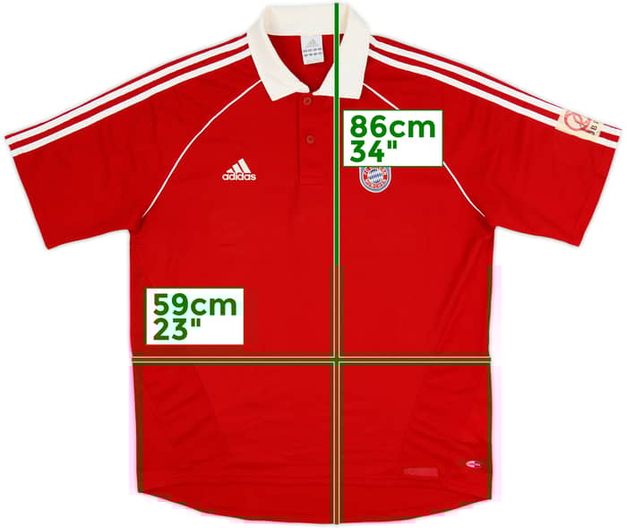2005-06 Bayern Munich Home Shirt - 4/10 - (L)