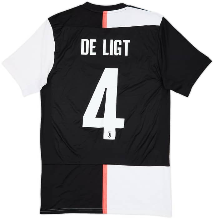 2019-20 Juventus Home Shirt De Ligt #4 - 6/10 - (S)