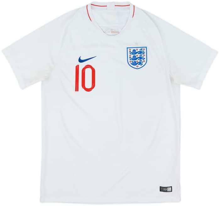 2018-19 England Home Shirt Rooney #10 - 7/10 - (L)