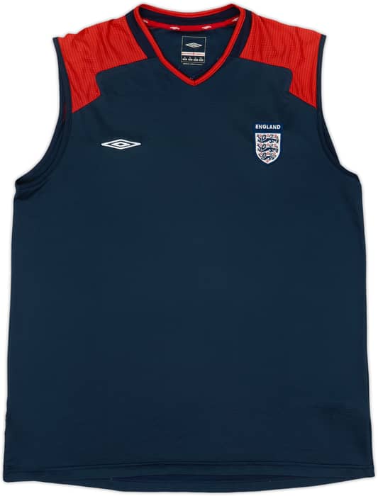 2004-06 England Umbro Training Vest - 7/10 - (XL)