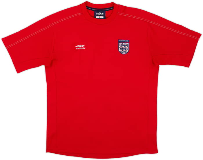 2002-03 England Umbro Training Shirt - 8/10 - (L)