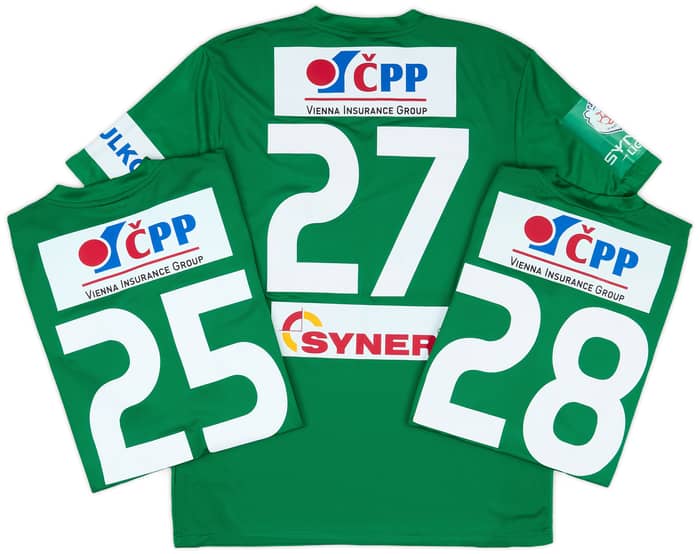 2013-14 FK Jablonec Player Issue Home Shirt # - 9/10 - (L)