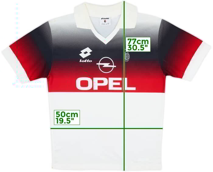 1995-96 AC Milan Lotto **Camiseta de entrenamiento** - 6/10 - (L)