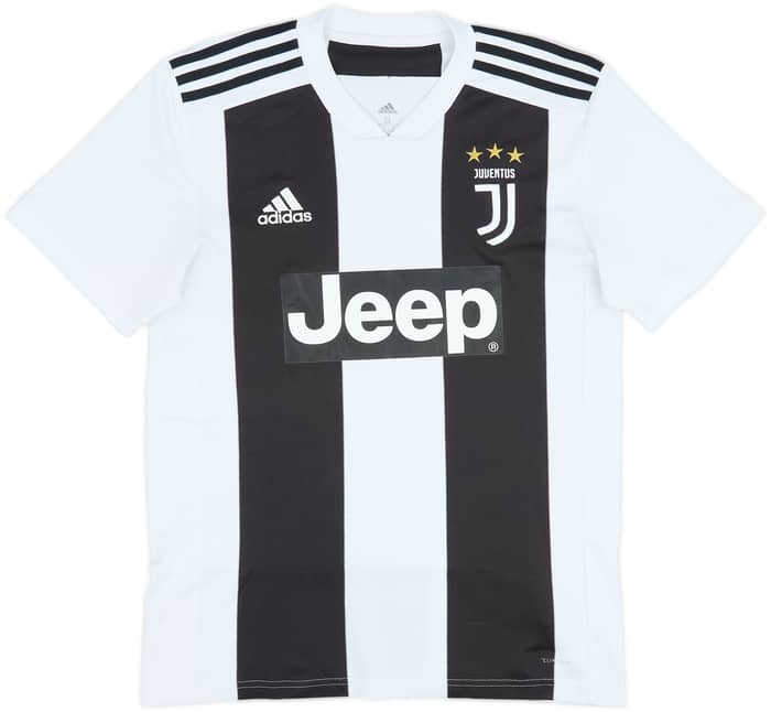 2018-19 Juventus Home Shirt Chiellini #3 - 8/10 - (S)