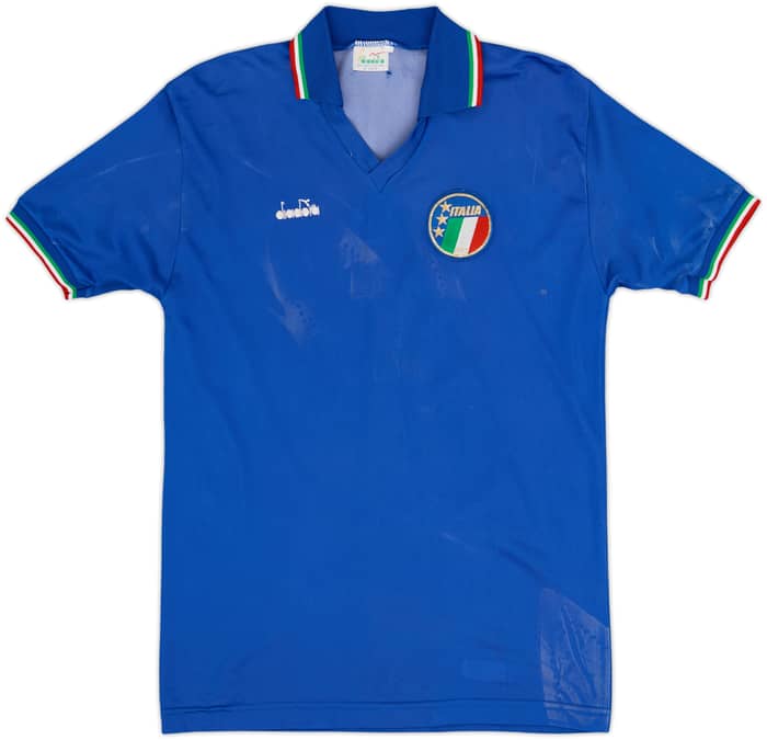 Camiseta de local de Italia 1986-91 - 3/10 - (S)