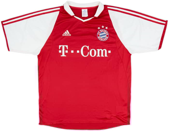 2004-05 Bayern Munich Home Shirt Ballack #13 - 6/10 - (M)