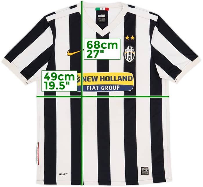 2009-10 Juventus Home Shirt - 5/10 - (XL.Boys)