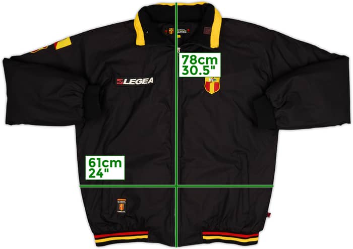 2004-05 Messina Legea Padded Bench Coat - 10/10 - (L)