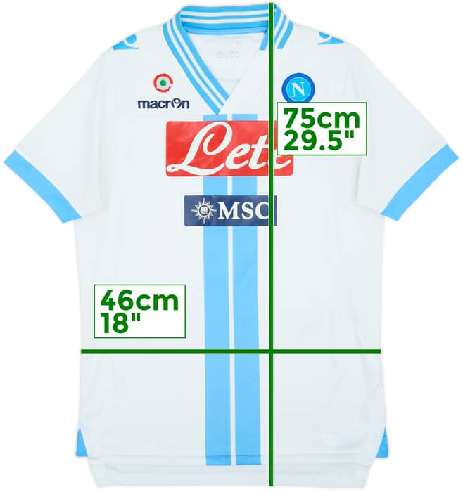Camiseta de la tercera equipación del Napoli 2012-13 #4 - 4/10 - (XL.Niños)