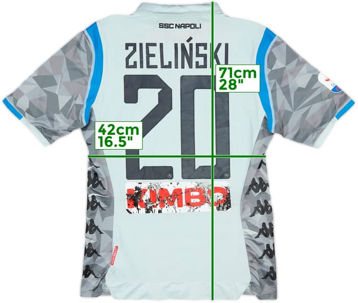 2018-19 Napoli Authentic Third Shirt Zielinski #20 - 4/10 - (L)