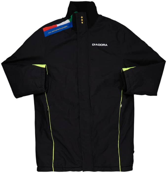 2010s Italy FIGC Referee Diadora Padded Bench Coat - 8/10 - (XL)