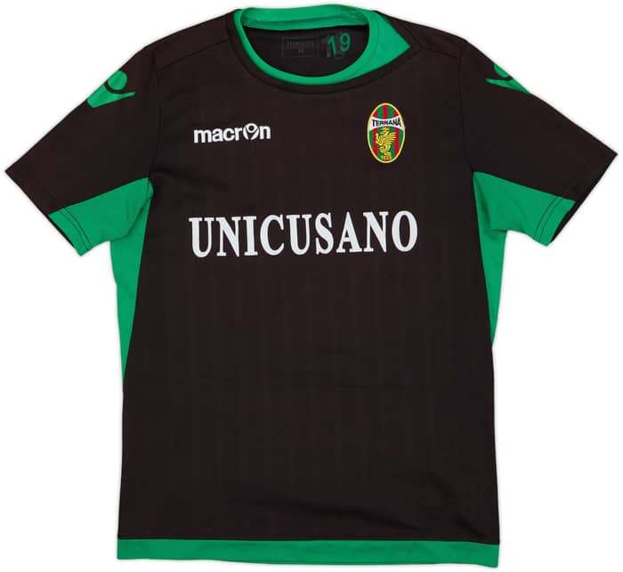 2016-17 Ternana Macron Player Issue Training Shirt #19 - 6/10 - (M)