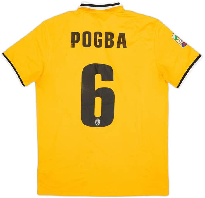 2013-14 Juventus Away Shirt Pogba #6 - 6/10 - (M)