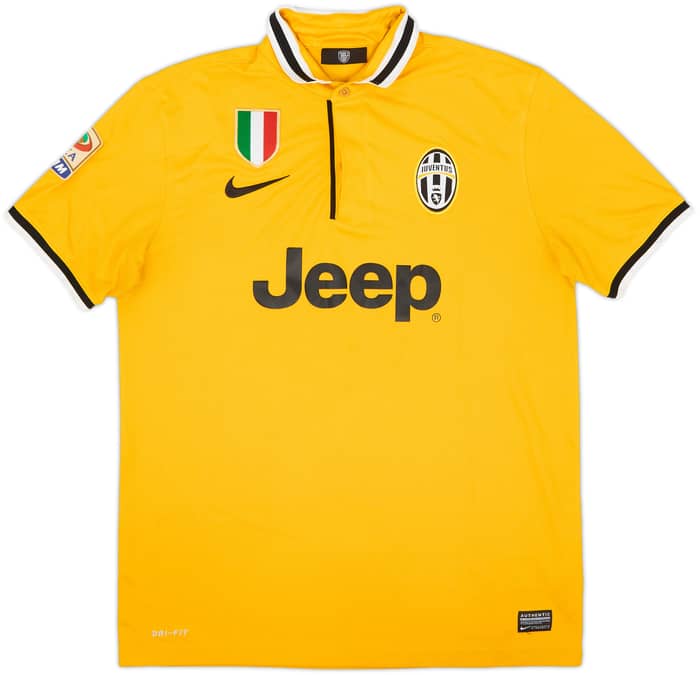 2013-14 Juventus Away Shirt Pogba #6 - 6/10 - (M)