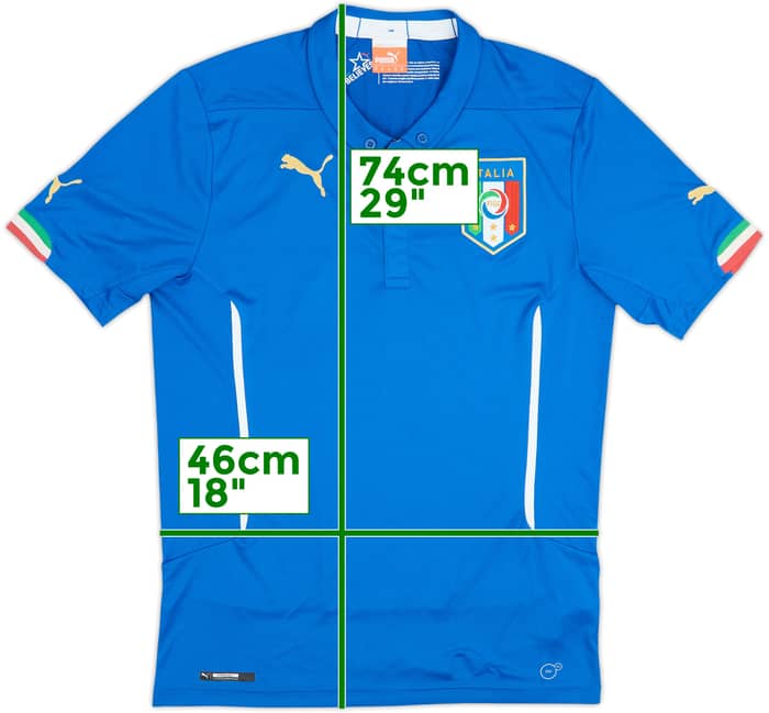 2014-15 Italy Home Shirt - 6/10 - (M)