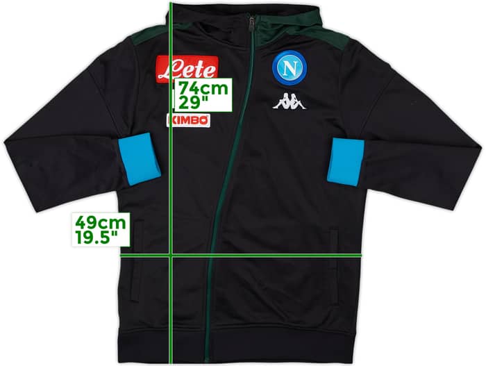 2018-19 Napoli Kappa Track Jacket - 8/10 - (L)