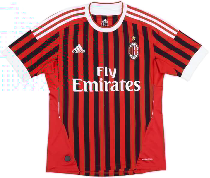 2011-12 AC Milan Home Shirt Pato #7 - 4/10 - (S)