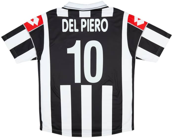 2000-01 Juventus Local Camiseta Del Piero #10 - 8/10 - (L)