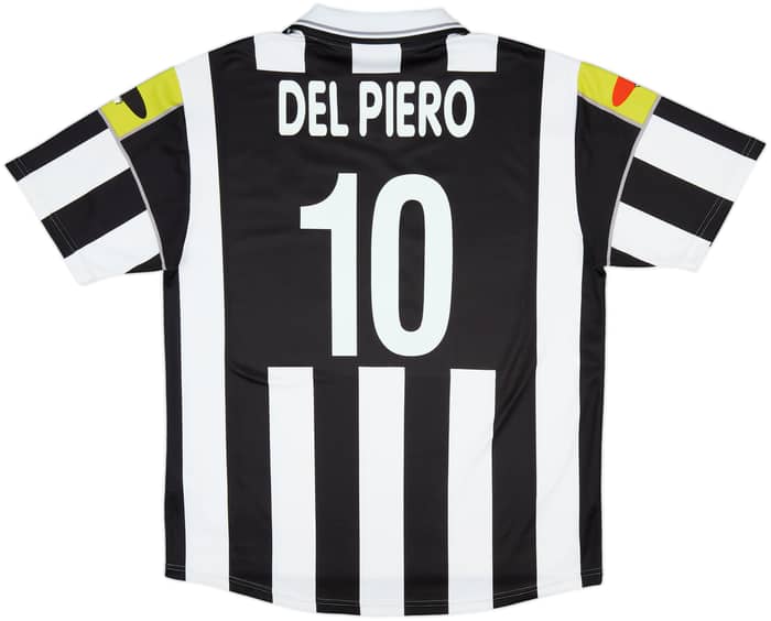 2000-01 Juventus CiaoWeb Home Shirt Del Piero #10 - 8/10 - (XL)