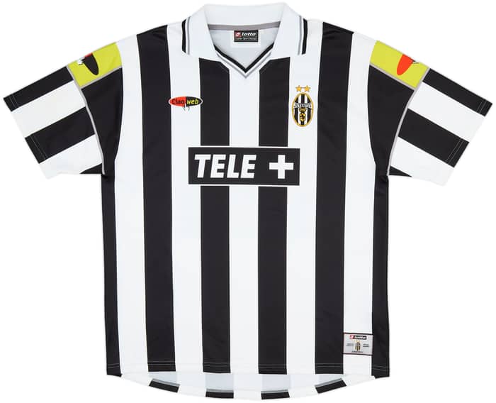 2000-01 Juventus CiaoWeb Home Shirt Del Piero #10 - 8/10 - (XL)