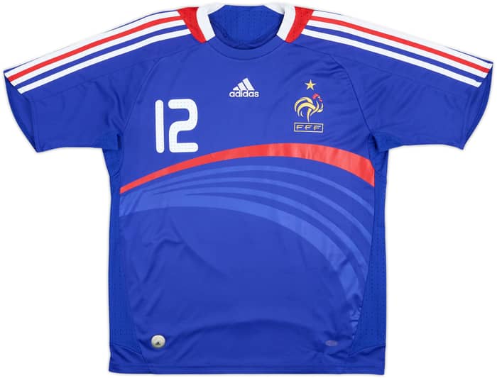 2007-08 Francia Camiseta Local Henry #12 - 8/10 - (XL.Boys)