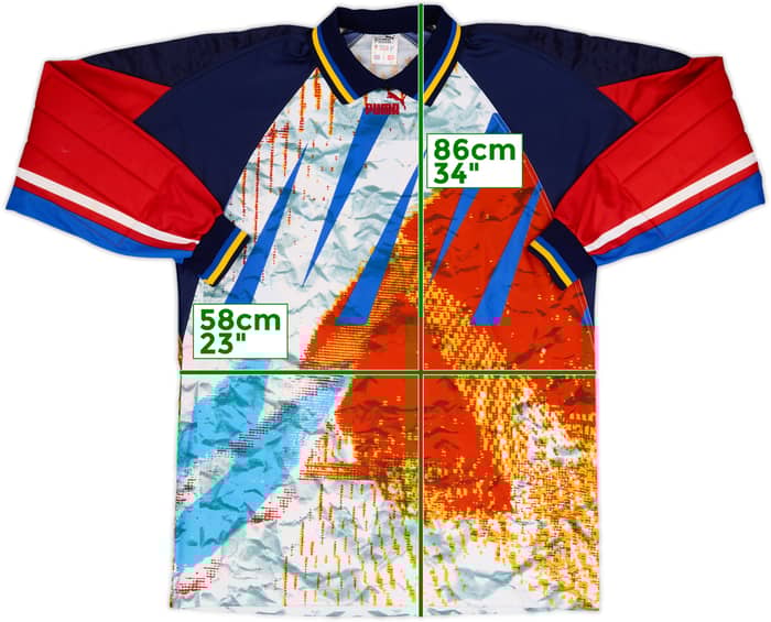 1990s Puma GK Template Shirt #1 - 8/10 - (XL)