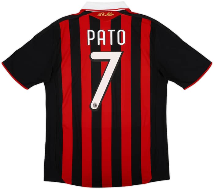 2009-10 AC Milan Home Shirt Pato #7 - 10/10 - (M)