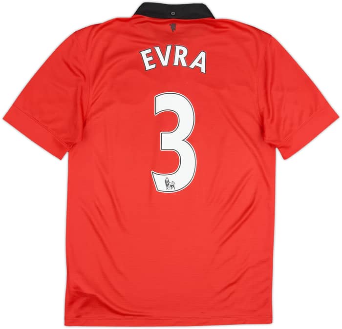 Camiseta de local del Manchester United 2013-14 Evra #3 - 6/10 - (S)