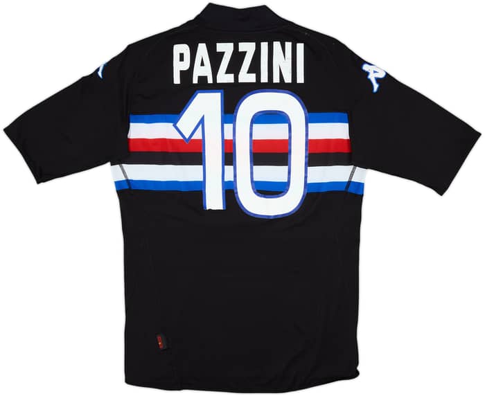 Camiseta de la tercera equipación de la Sampdoria 2004-05 Pazzini #10 - 5/10 - (L)
