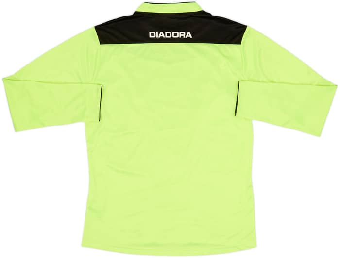 2015-16 Italy Diadora Referee L/S Shirt - 8/10 - (M)