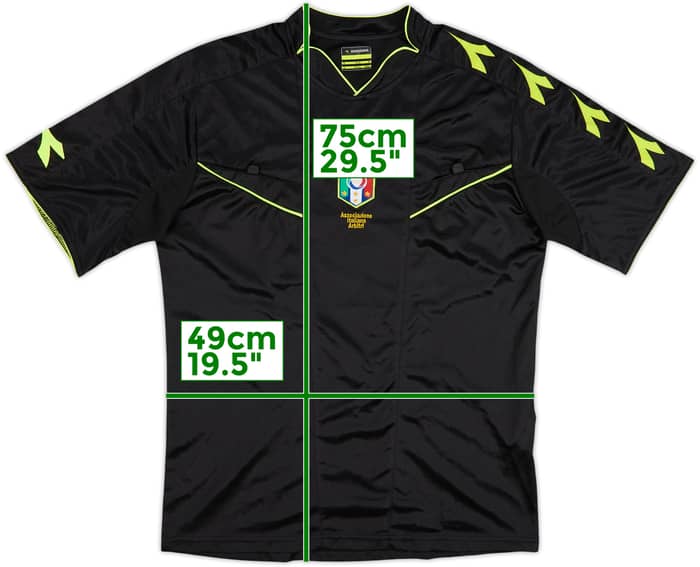 2013-14 Italy Diadora Referee Shirt - 8/10 - (M)