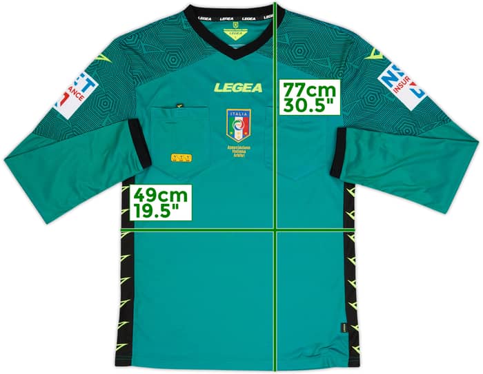 2022-23 Italy Legea Referee L/S Shirt - 9/10 - (L)