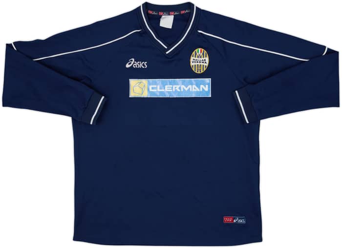 2004-05 Hellas Verona Asics Training L/S Shirt - 5/10 - (L)