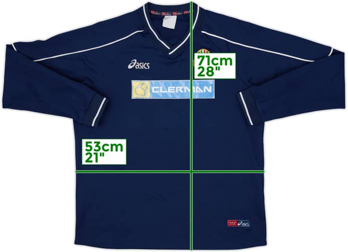 2004-05 Hellas Verona Asics Training L/S Shirt - 5/10 - (L)