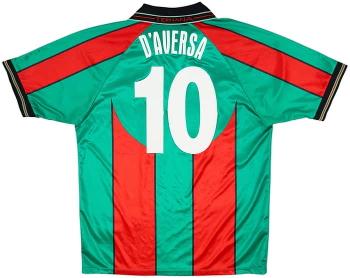 Camiseta de local del Ternana 2001-02 D'Aversa #10 - 9/10 - (XL)