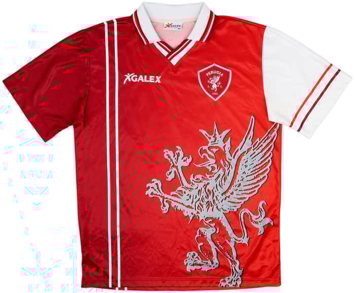 Camiseta de local de Perugia 1998-99 #11 - 7/10 - (XL)