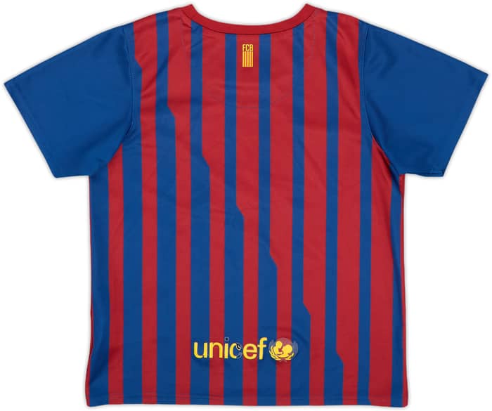 2011-12 Barcelona Home Shirt - 5/10 - (S.Boys)