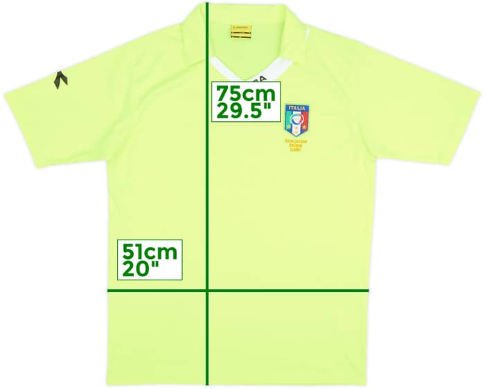 2010s Italy Diadora Referee Training Shirt - 8/10 - (M)