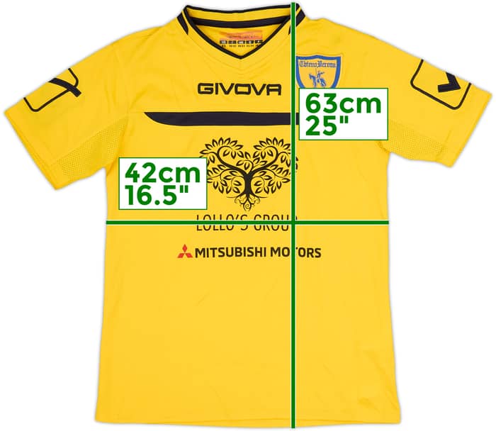 Camiseta Givova de entrenamiento del Chievo Verona 2020-21 - 8/10 - (Niños M)