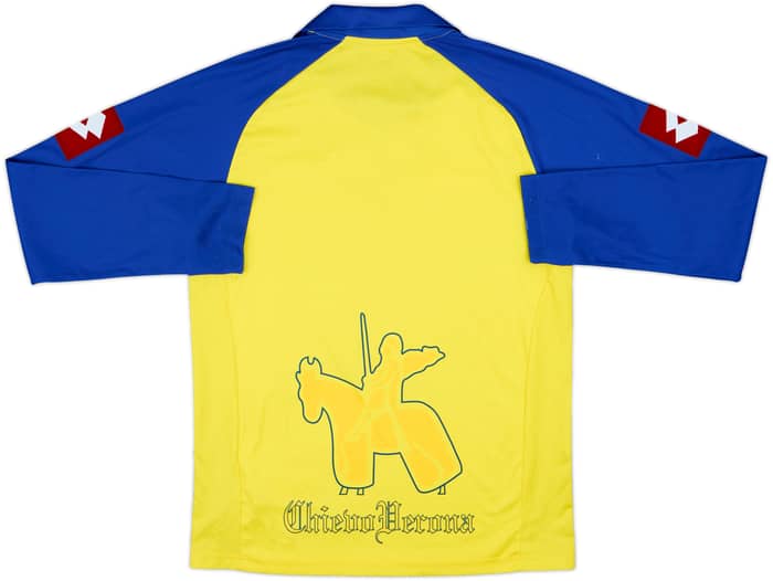 2008-09 Chievo Verona Home L/S Shirt - 4/10 - (XS)