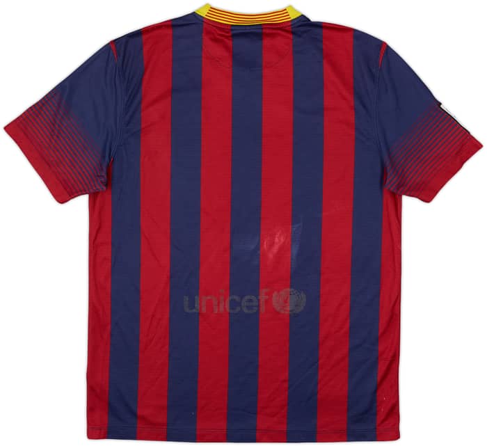 2013-14 Barcelona Home Shirt - 3/10 - (L)