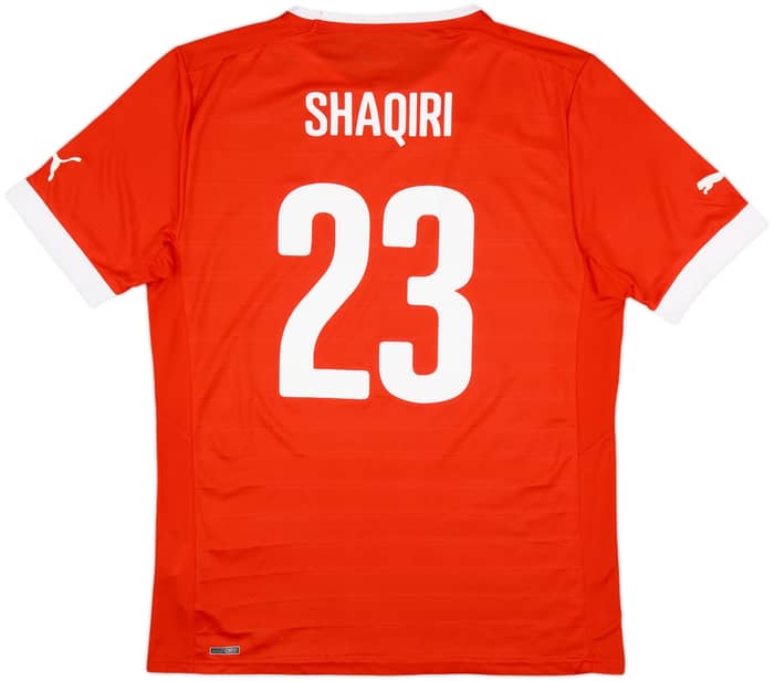 2012-13 Switzerland Home Shirt Shaqiri #23 - 8/10 - (L)