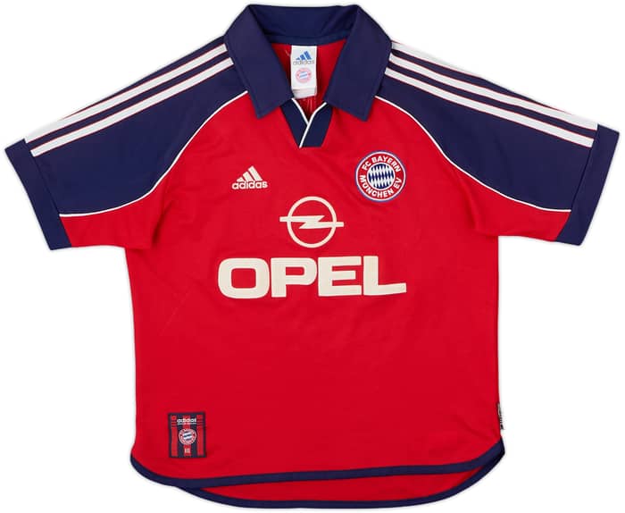 1999-01 Bayern Múnich Camiseta Local - 8/10 - (L.Boys)